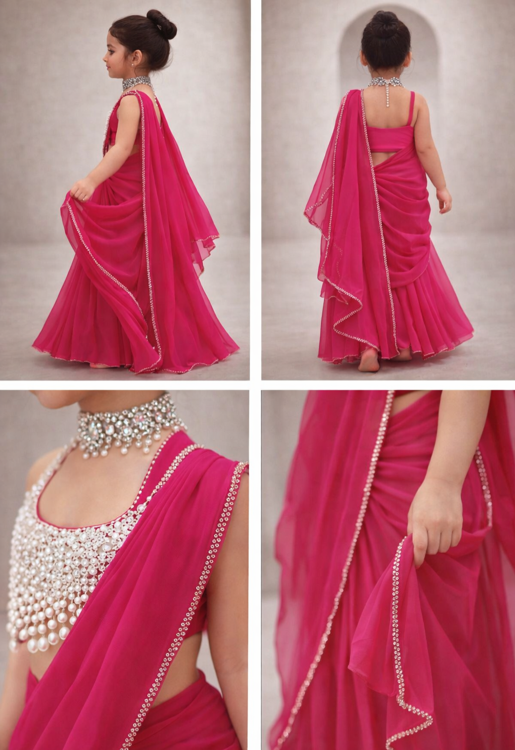 Pre Order: Pearl Noor Saree Set