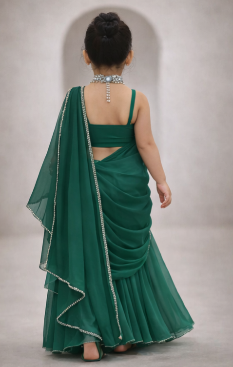 RTD Pre Order: Pearl Noor Saree Set