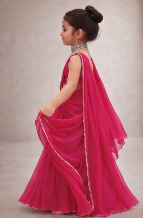 Pre Order: Pearl Noor Saree Set