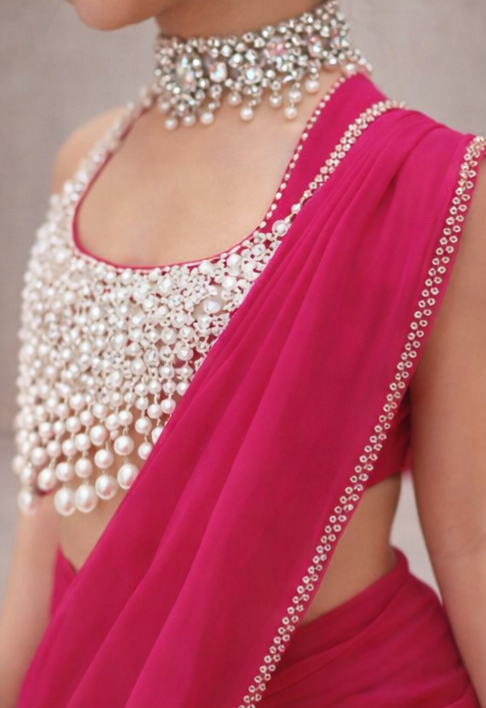 Pre Order: Pearl Noor Saree Set
