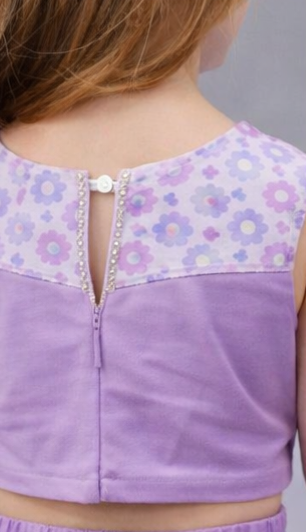 Pre Order : Lilac Charm Co-ord Set
