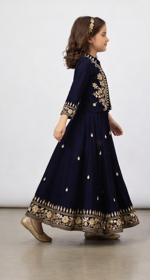 Pre Order: Sapphire Royale Lehenga Set