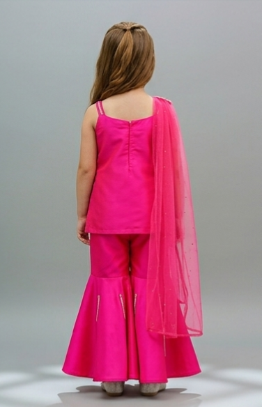 Pre Order:Rose Blossom Sharara Set