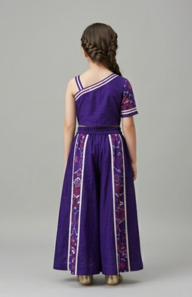 Pre Order: Purple Fairy Sharara Set