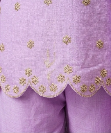Pre Order: Lilac Dream Sharara Set
