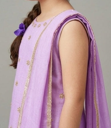 Pre Order: Lilac Dream Sharara Set