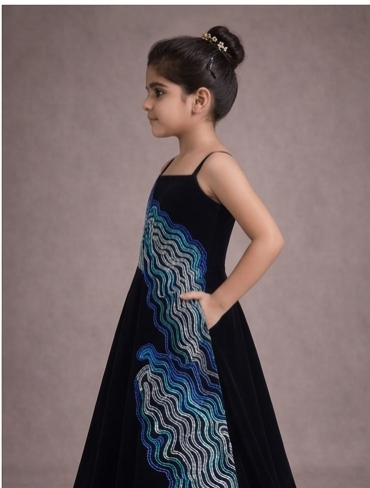 Pre Order: Midnight Wave Gown