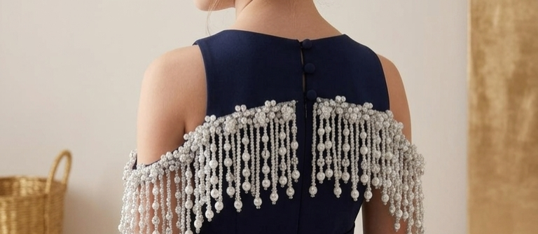 Pre Order: Midnight Pearl Princess Dress