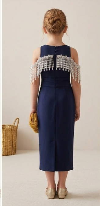 Pre Order: Midnight Pearl Princess Dress