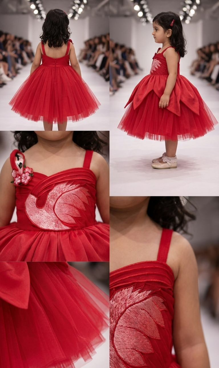 Pre Order: Scarlet Swan Princess Dress