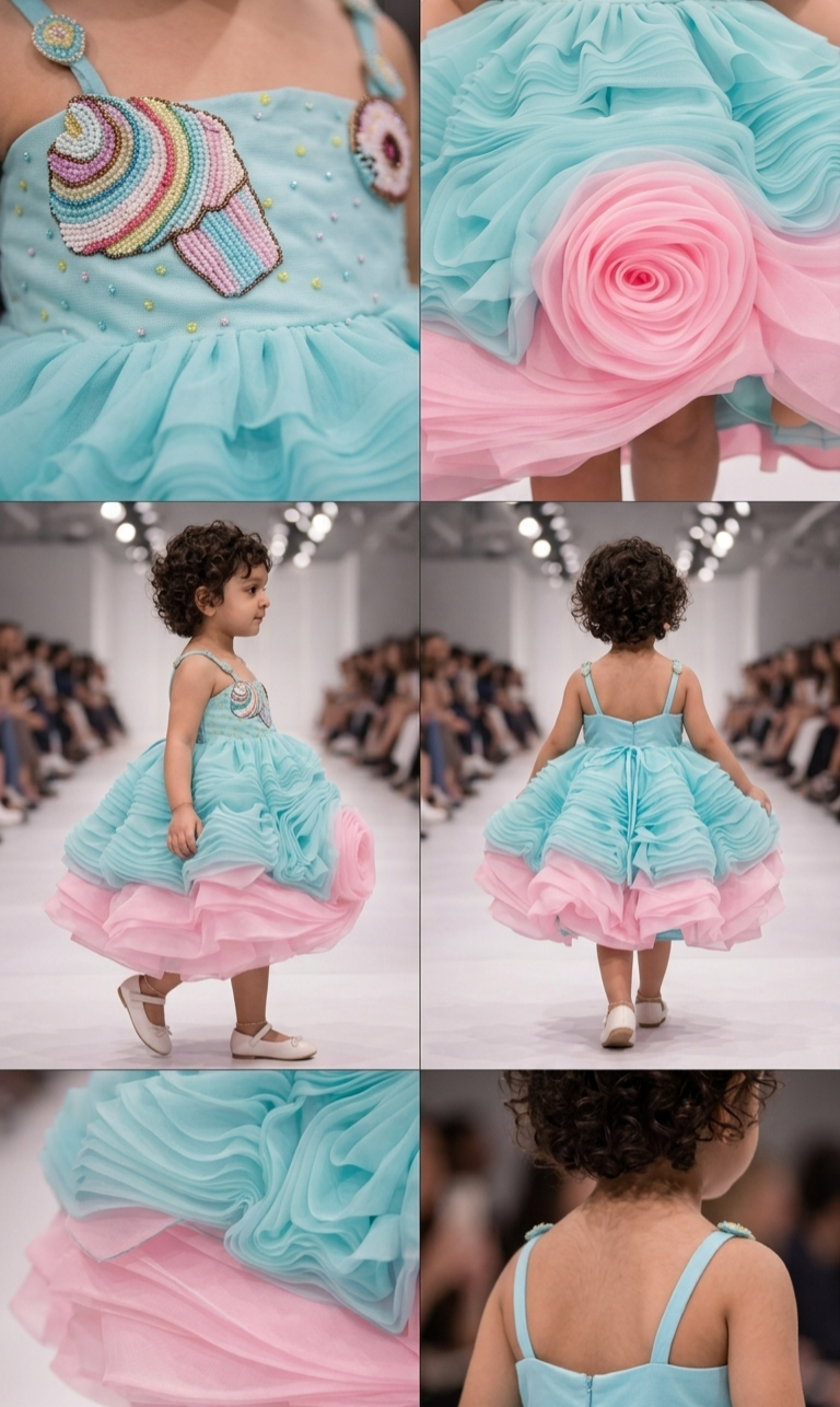 Pre Order: Sweet Cupcake Party Dress