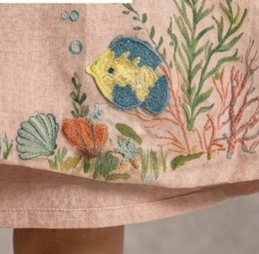 Pre Order: Nature Bloom Peach Dress