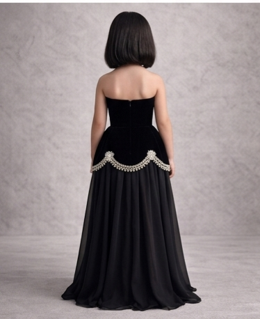 Pre Order: Midnight Pearl Princess Gown