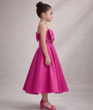 Pre Order: Pink Princess Bow Dress