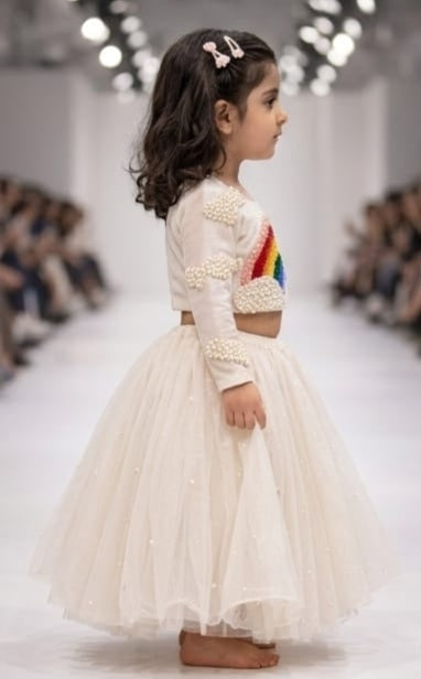 Pre Order: Rainbow Princess Lehenga Set