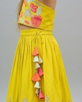 Pre Order: Sunflower Bloom Lehenga