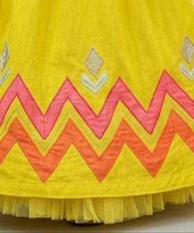 Pre Order: Sunflower Bloom Lehenga