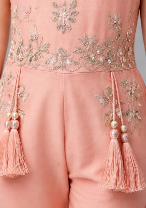 Pre Order: Peach Royale Jumpsuit