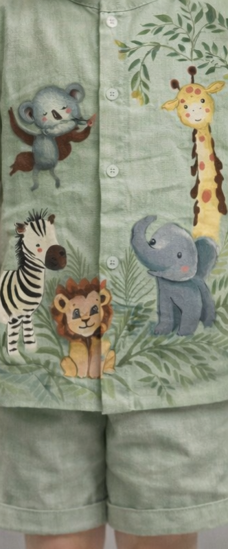 Pre Order: The Mini Safari Clan Co-ord Set