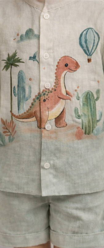 Pre Order: Little Dino Trails Co-ord Set