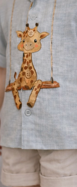 Pre Order: Swinging Giraffe Co-ord Set