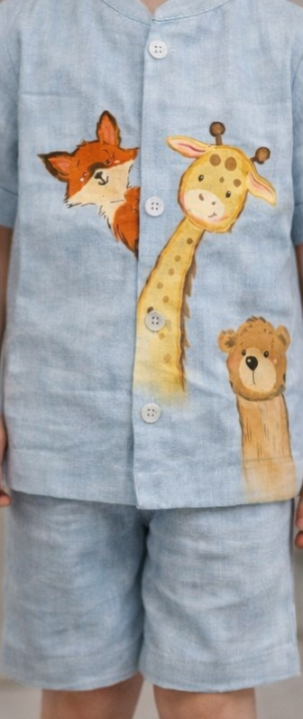 Pre Order: Peek-A-Zoo Co-ord Set