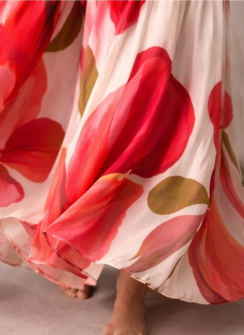 Pre Order: Ruby Garden Twirl Gown