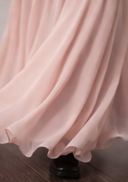 Pre Order: Blush Pearl Elegance Gown