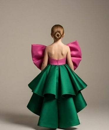 Pre Order: Jewel Bow Princess Gown