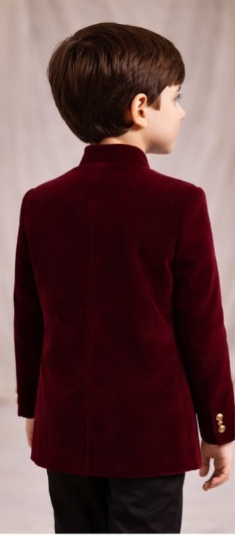 Pre Order:Rangrez Maroon Sherwani