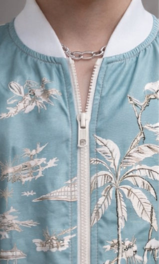 Pre Order: Emerald Bloom Jacket
