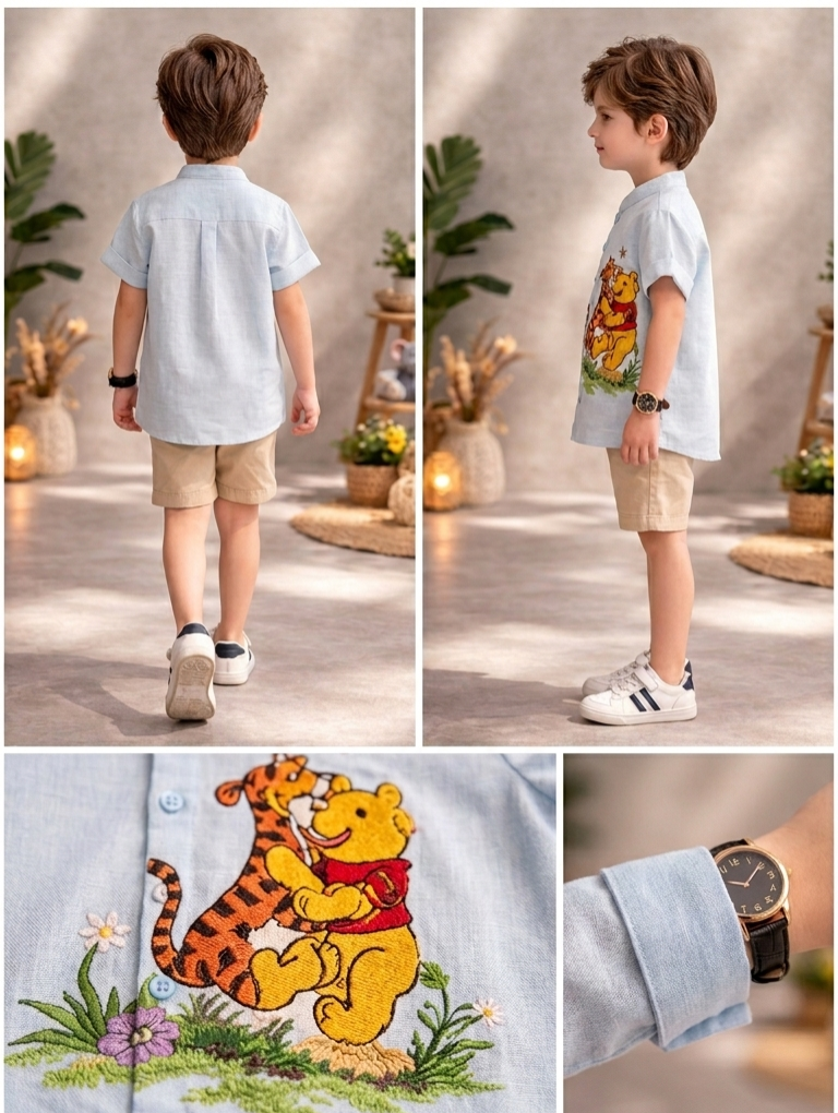 Pre Order: Tiger & Teddy Tales Co-ord Set
