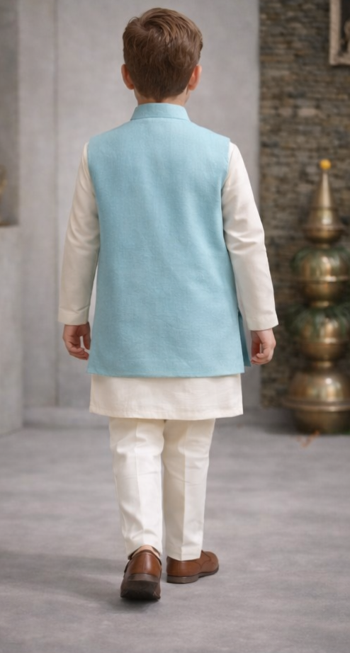 Pre Order: Udaan Motif Kurta Set With Jacket
