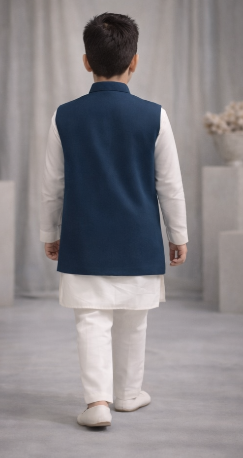 Pre Order:  Majestic Forest Kurta Set With Jacket