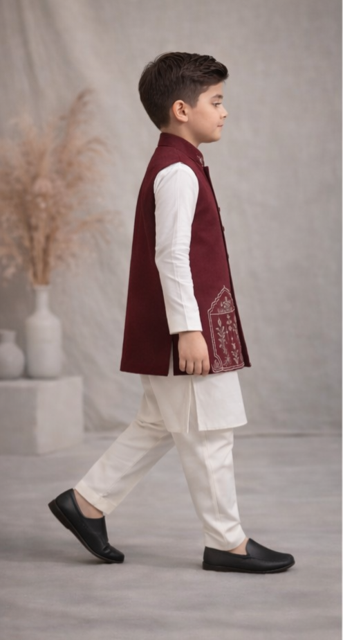 Pre Order:  Qila-e-Noor Festive Kurta Set With Jacket