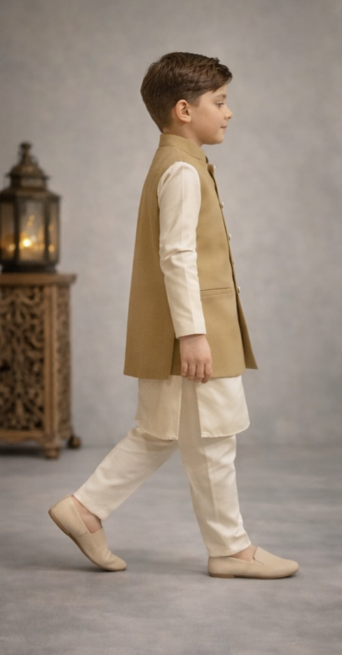 Pre Order:  Darbar Signature Ethnic Kurta Set With Jacket