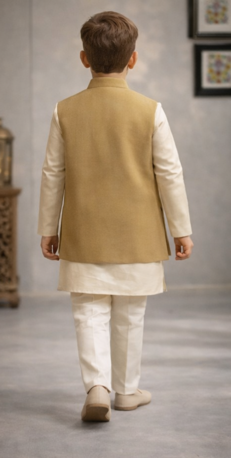Pre Order:  Darbar Signature Ethnic Kurta Set With Jacket