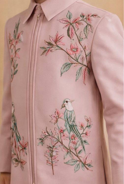 Pre Order: Pastel Paradise Sherwani And Pant