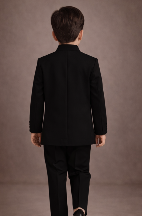 Pre Order:Black Luxe Sherwani And Pant