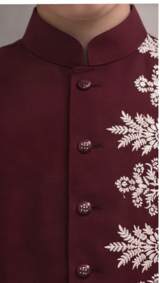 Pre Order: Classic Nawabi-Inspired Ethnic Kurta Set With Jacket
