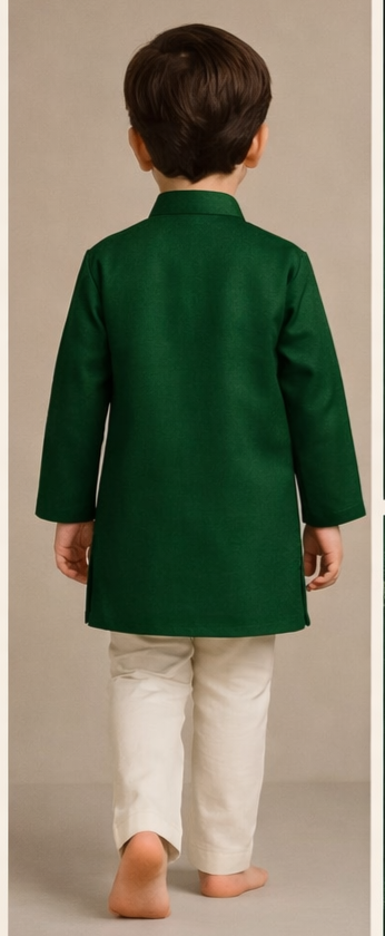 Pre Order: Ethnic Kurta With Floral-Embroidered Exquisite Jacket And Pyjama