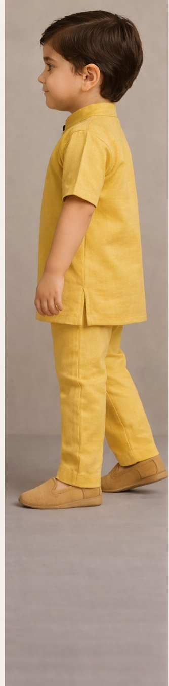 Pre Order: Yellow Cocomelon Hand Painted Coord Set