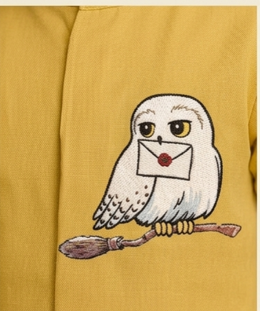 Pre Order: Yellow Hedwig Hand Painted Coord Set
