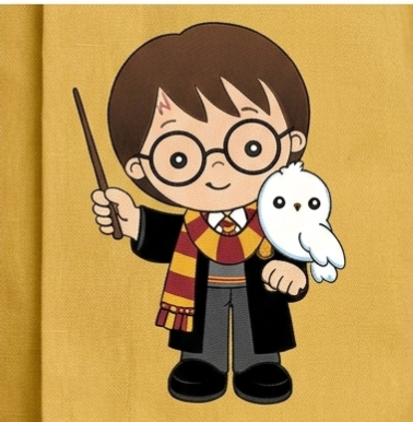 Pre Order: Yellow Harry Potter Hand Painted Coord Set