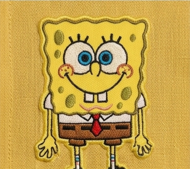 Pre Order: Yellow SpongeBob Hand Painted Coord Set
