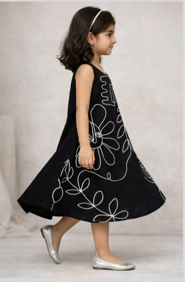 Pre Order: Moonflower Swing  Dress