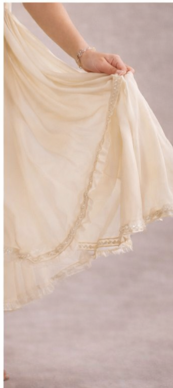 Pre Order: Little Maharani Draped Saree Set