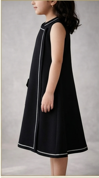Pre Order: Noir Linea Dress