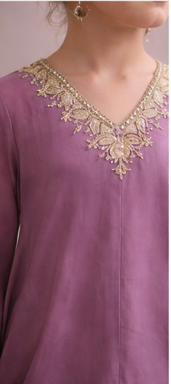 Pre Order: Petal Mist Kurta Set