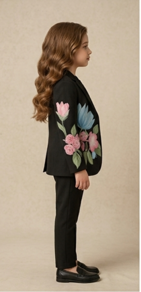 Pre Order: Noir Petal Co-ord